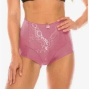 Hi Waist Microfiber Full Cover Brief / Purple /2XLarge NWT